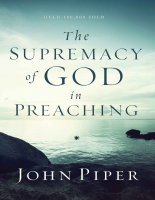 Supremacy of God in Preaching, The - John Piper (3).pdf